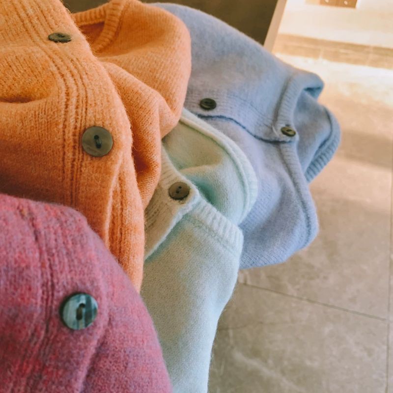 Áo cardigan len mịn