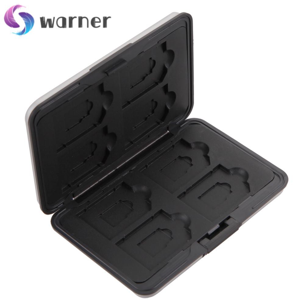 Hộp Đựng Thẻ Nhớ Micro Sd Sdxc Bằng Nhôm Màu Bạc | BigBuy360 - bigbuy360.vn