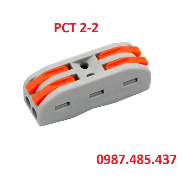 Đầu nối nhanh dây điện PCT212, 213, 214, 215 PCT2-2, PCT2-3