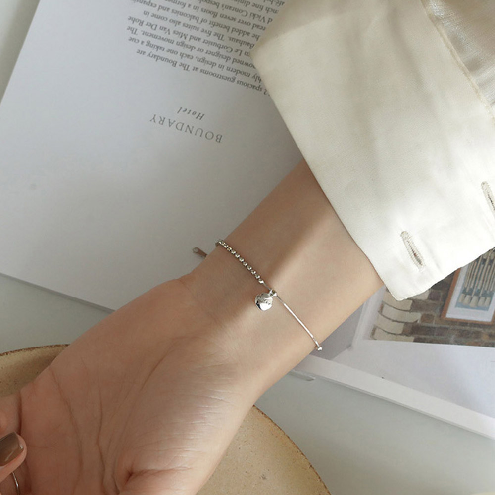 Vòng Tay Xỏ Hạt Chữ May Mắn Thời Trang Cho Nữ