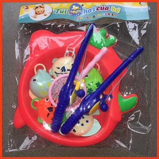 Bộ Đồ chơi thau câu cá nước
