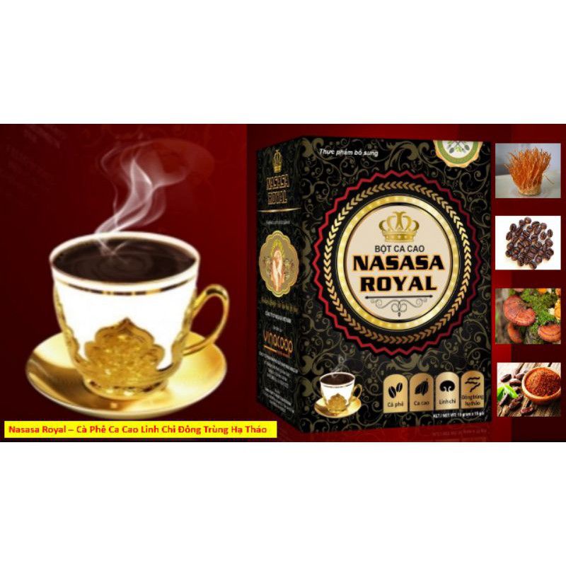 nasasaroyal cacao cafe linh chi