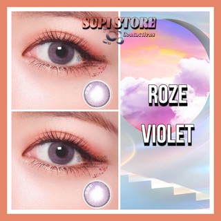 Roze violet - lens không giãn tròng
