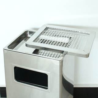 THÙNG RÁC INOX VUÔNG G54