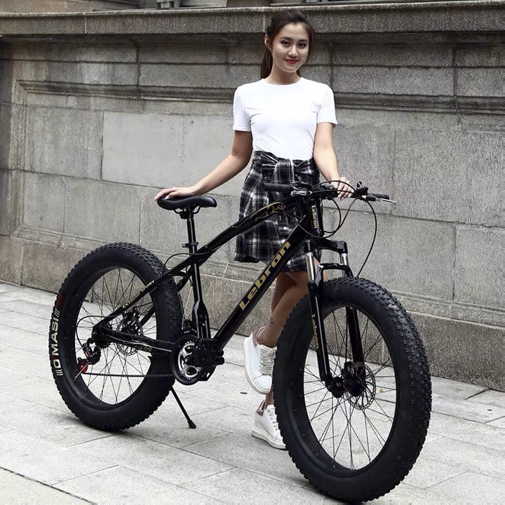Xe đạp thể thao bánh béo LEBRON - Xe đạp leo núi - Nhập khẩu đài loan - Bảo hành 12 tháng
