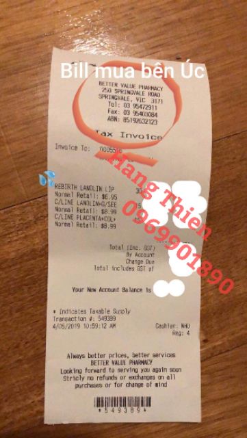 (Đủ bill) Son dưỡng môi chống nắng xóa thâm Rebirth lip balm_ 3.7g | BigBuy360 - bigbuy360.vn