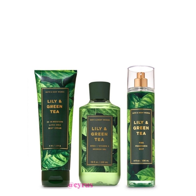 Mist Xịt Toàn Thân BBW Lily & GreenTea 236ml Từ Mỹ