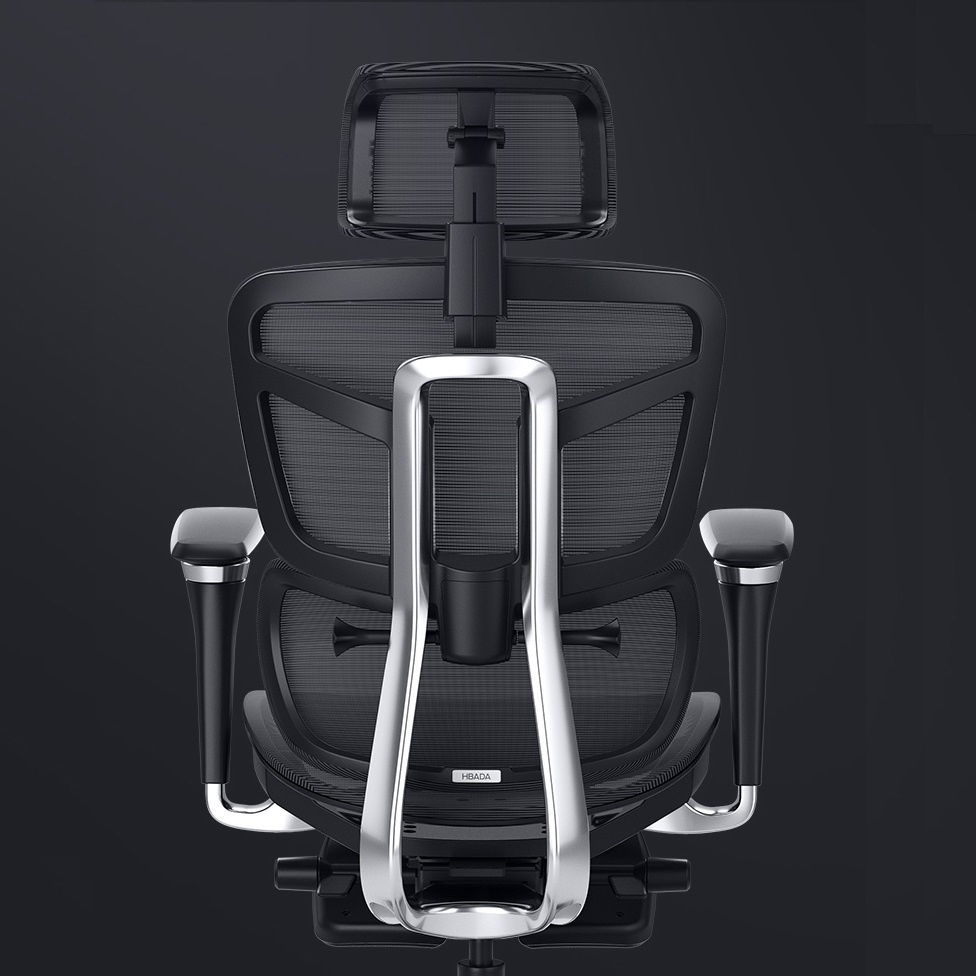 ⚡️HOT⚡️Ghế Văn Phòng Công Thái Học Cao Cấp HBADA Lưng Kép  - Chuẩn Ergonomic - Model S1