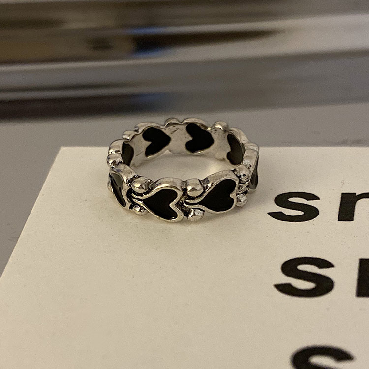 Nhẫn Hình Trái Tim Phong Cách Thời Trang Hàn Quốc 22852