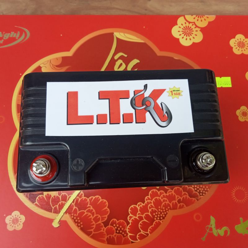Ắc quy pin lithium 12.8v 15ah khởi động xe pkl 750cc