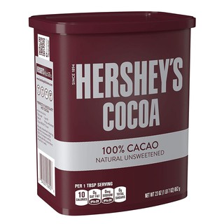 Date 8/2022- Bột cacao Hershey's Cocoa powder (Hershey’s Cocoa Natural Unsweetened 100% Cocoa)- 226gr