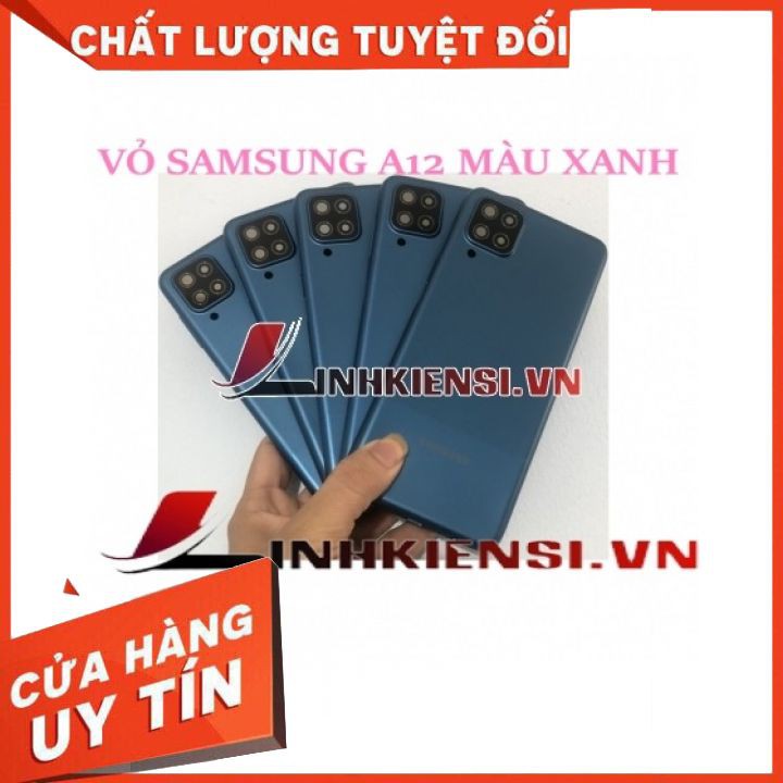 VỎ SAMSUNG A12 MÀU XANH⚡GIÁ RẺ TỤT QUẦN⚡ VỎ ZIN CAO CẤP, XỊN SÒ, ĐẸP, KUTE