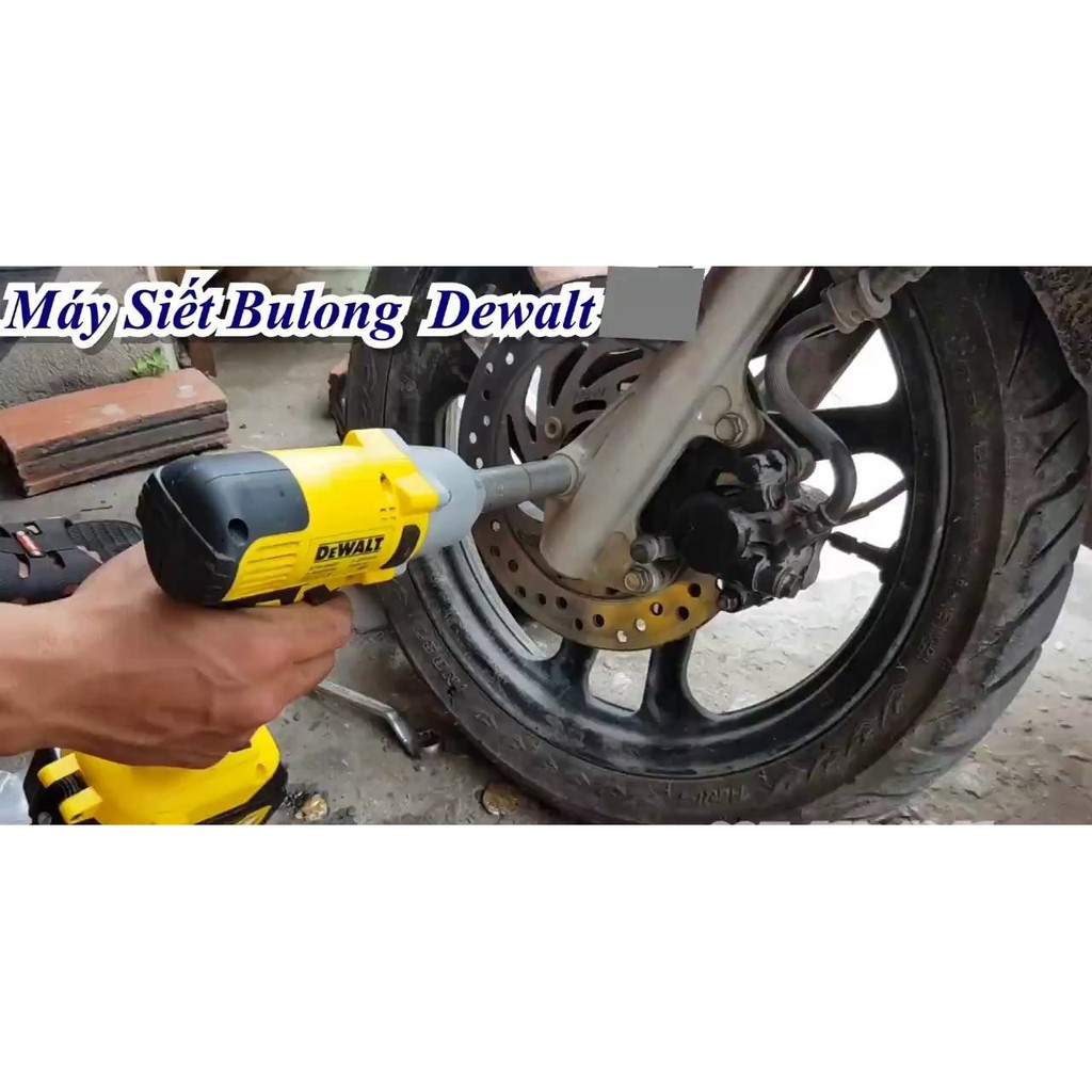 Máy Siết Bulong DEWALT 99V – Máy Bắn Vít Dewalt – Tặng đầu khẩu 100% Đồng Pin 10 cell Không chổi than