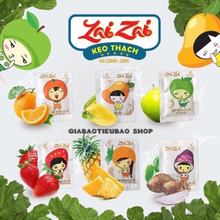 Bịch kẹo thạch Zai Zai 350gr