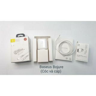Bộ cáp sạc nhanh iPhone Macbook Baseus Type C PD 3.0 32W