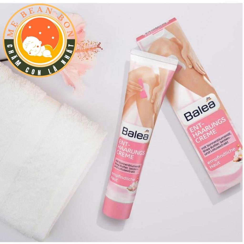 Kem tẩy lông Balea nội địa của Đức dành cho mọi loại da kể cả da nhạy cảm 125ml - mẹ bean bon