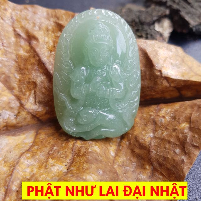 big Mặt Phật bản mệnh Như Lai Đại Nhật cho tuổi Mùi - Thân. Da t.h.ạ.c.h a.n.h xanh tự.nhiên