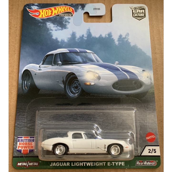 Xe Hot Wheels Premium Jaguar Lightweight E-Type