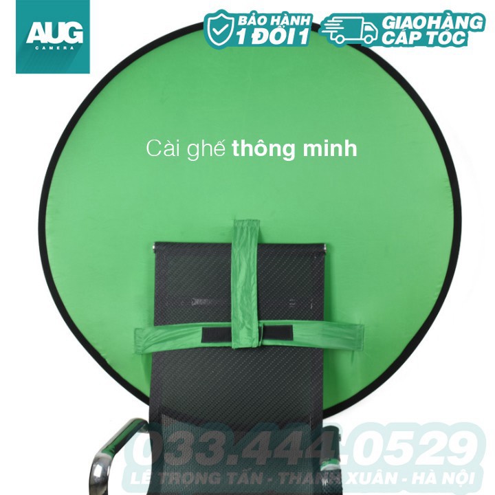 SIÊU RẺ | Tấm Phông Xanh Di Động, Hắt Sáng Nhiều Cỡ - Tấm Key Xanh Di Động - Green chroma key - AUG Camera Hà Nội