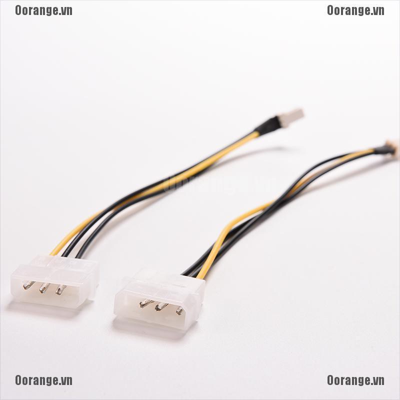 Cáp KếT NốI 2 ĐầU Cho IDE 4-Pin Sang 3-Pin CPU 20cm