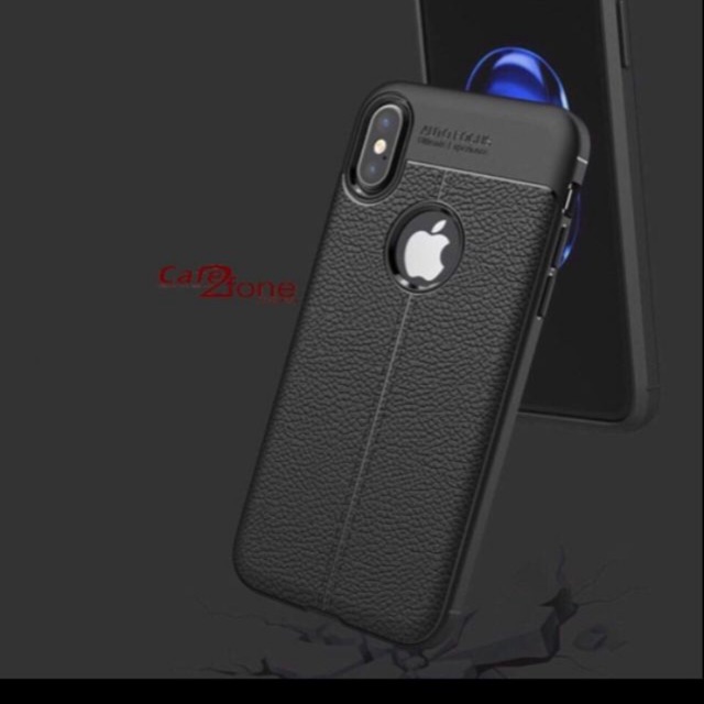 Ốp lưng da cao cấp Auto focus cho iphone X
