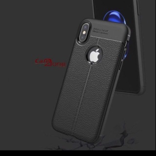 Ốp lưng da cao cấp Auto focus cho iphone X