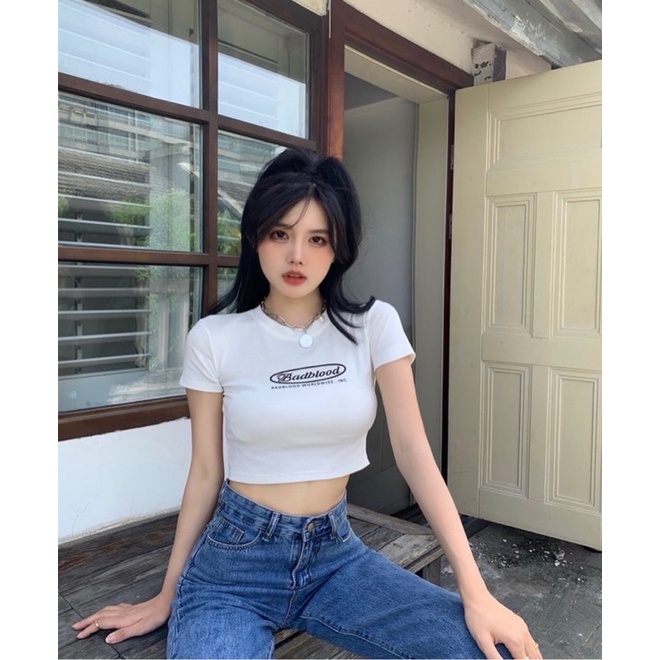 Áo thun croptop nhiều kiểu siêu xinh