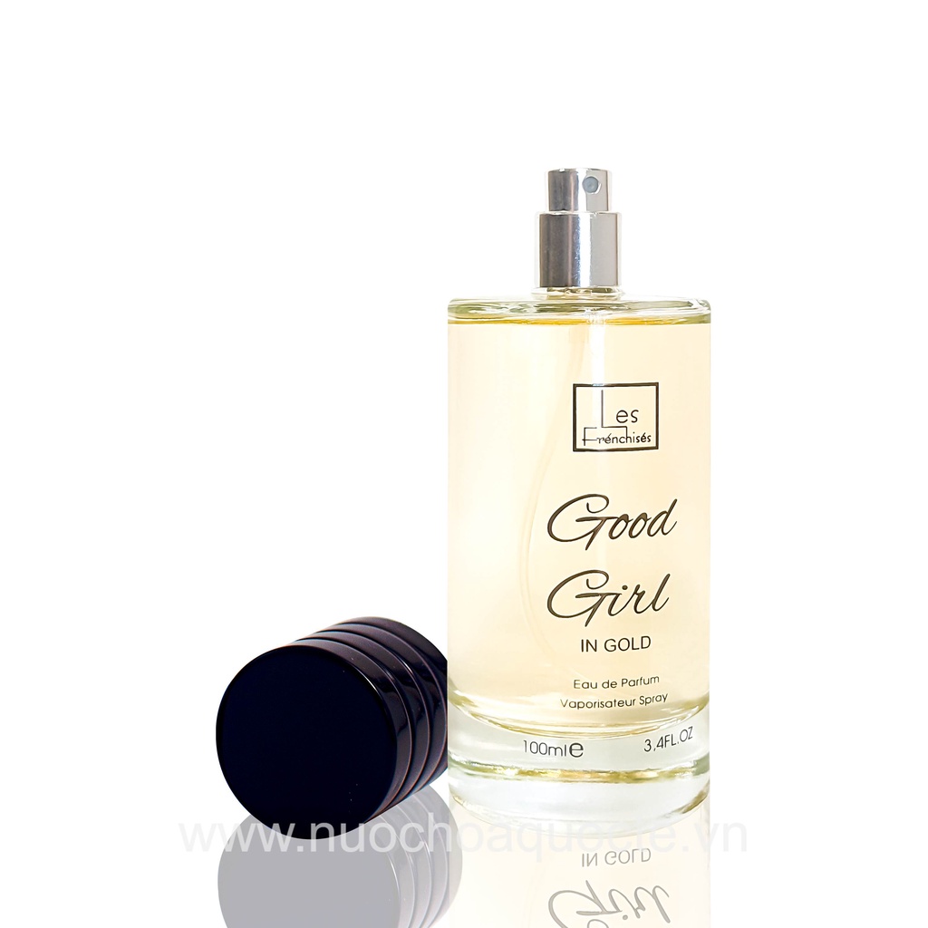 Nước hoa nữ chính hãng thơm lâu, Dầu Thơm mùi ngọt ngào nữ - Nồng độ EDP dung tích 100ml - GOOD GIRL Nuochoaquocte