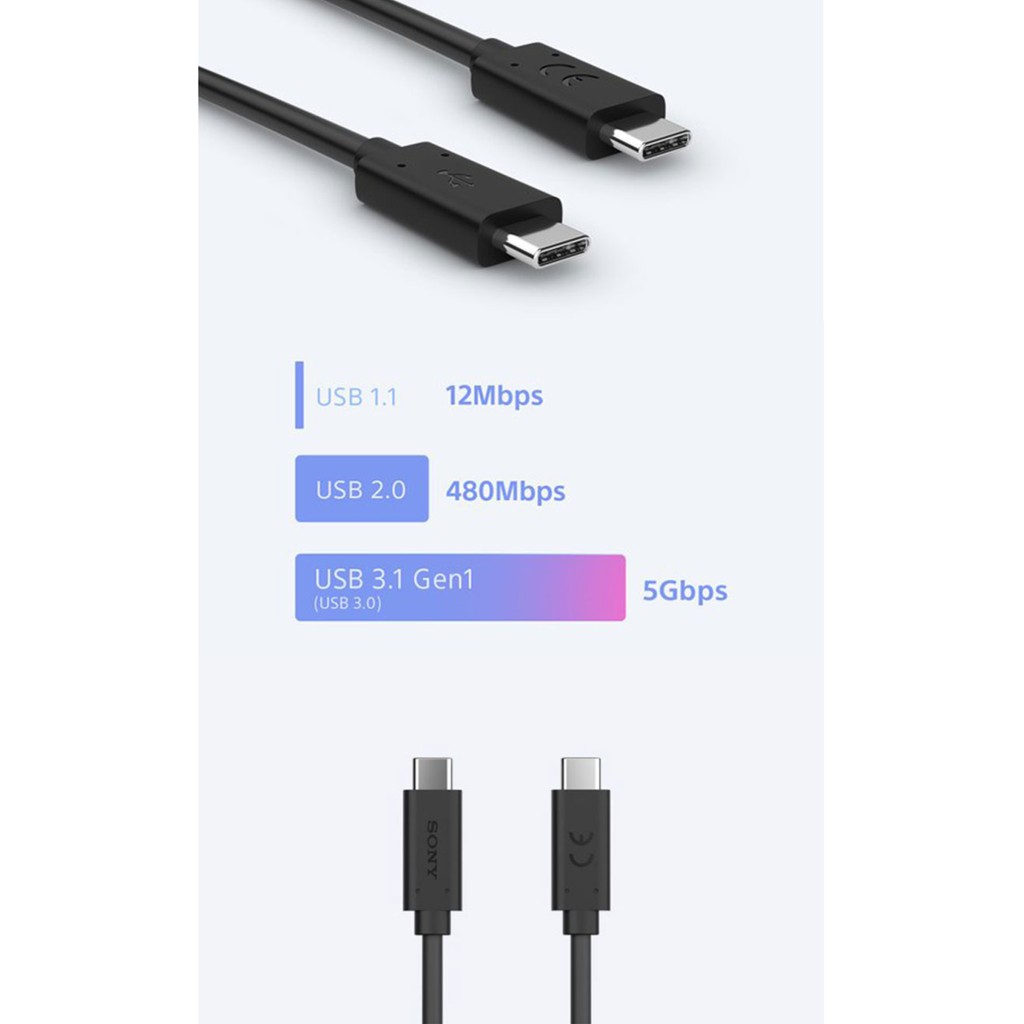 Cáp Sony USB-C UCB32 chính hãng