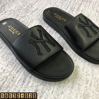 [HIT] Dép Lê Nam GC Tag Thêu Chữ Thập NY - Dép Quai Ngang Nam