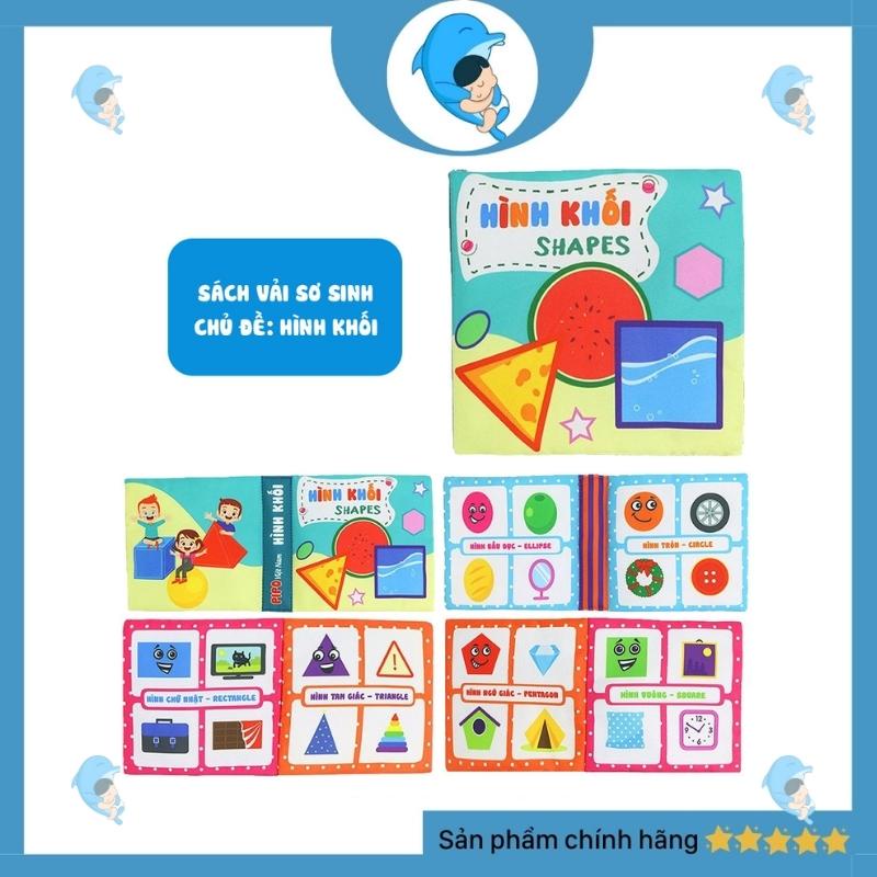 Sách Vải Giúp Bé Chơi Tự Lập, Kích Thích Phát Triển Thị Giác An Toàn Cho Bé