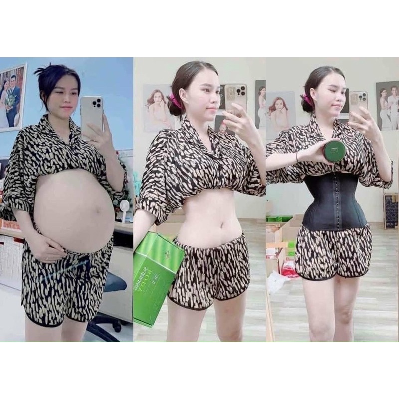 [Tặng đai xiết eo] Bộ Ủ Nóng Tan Mỡ Slimming Body 2 Với Đai Điện Cải Tiến,Giảm Mỡ Chân Tay