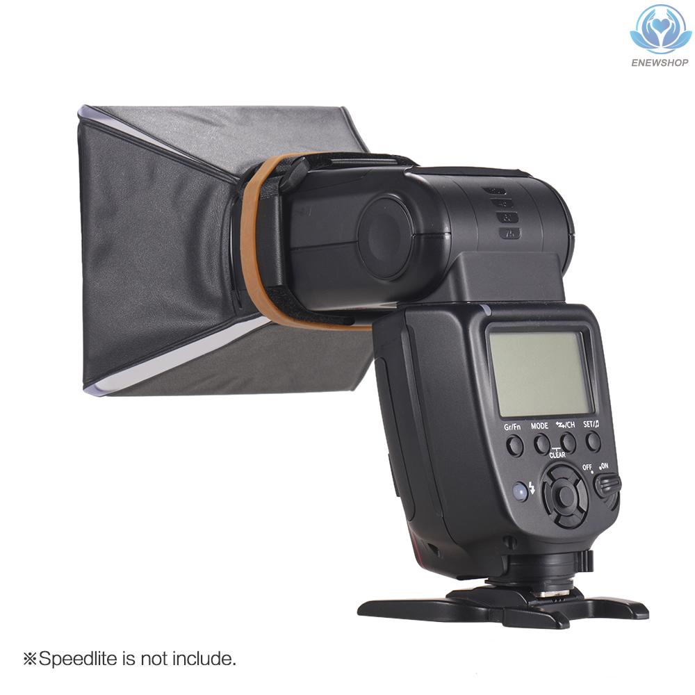 Hộp Tản Sáng Mini Chuyên Dụng Cho Đèn Flash Canon Eos Nikon Olympus Pentax Sony Sigma Dslr Speedlite
