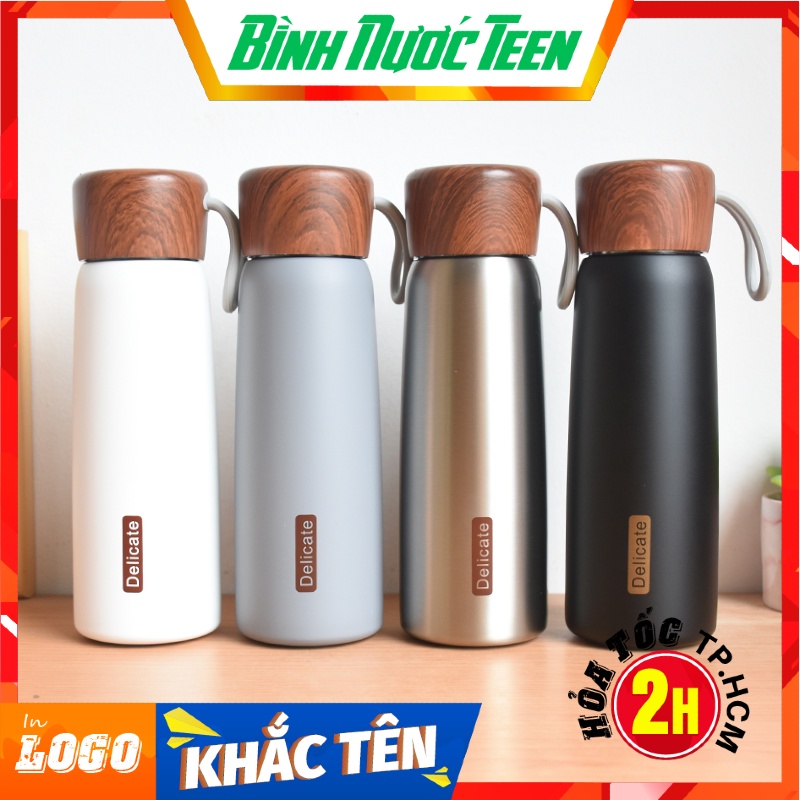 Bình Giữ Nhiệt 500ml Có Quai Q033 _ Có Quai Xách