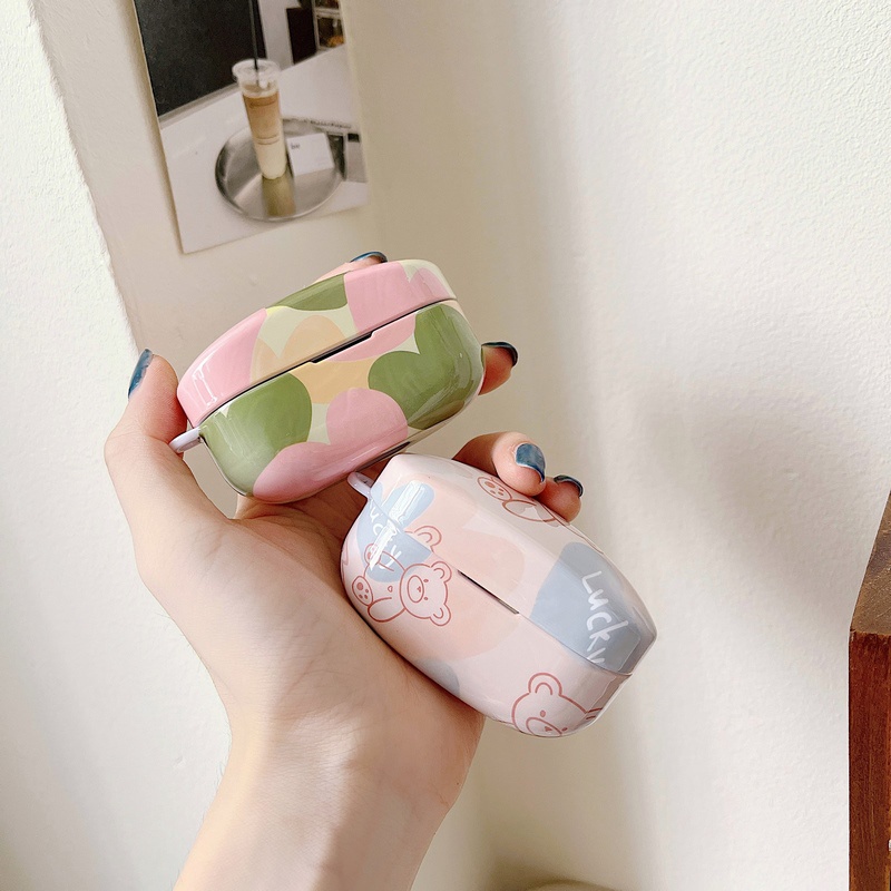 Ốp Điện Thoại Nhựa PC Cứng Họa Tiết Hoa Hợp Thời Trang Cho Sony WF-1000XM4