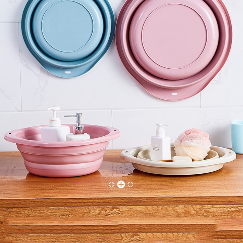 Chậu Rửa Mặt Đa Năng Gọn Nhẹ Có Thể Gấp Gọn Tiện Dụng