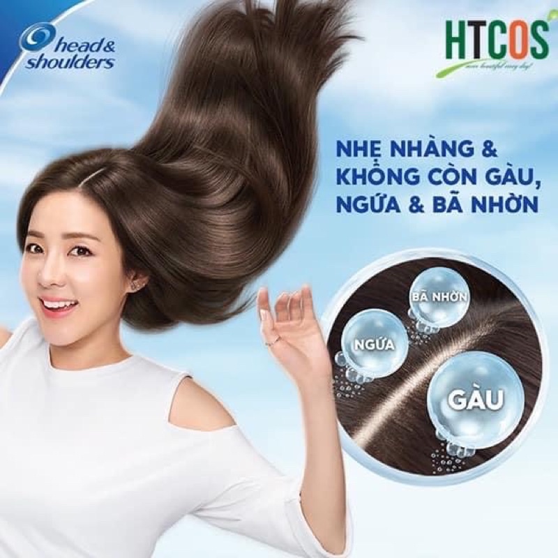 Xịt dưỡng chân tóc giảm rụng, kích mọc tóc, giảm gàu ngứa Head & Shoulders Mỹ