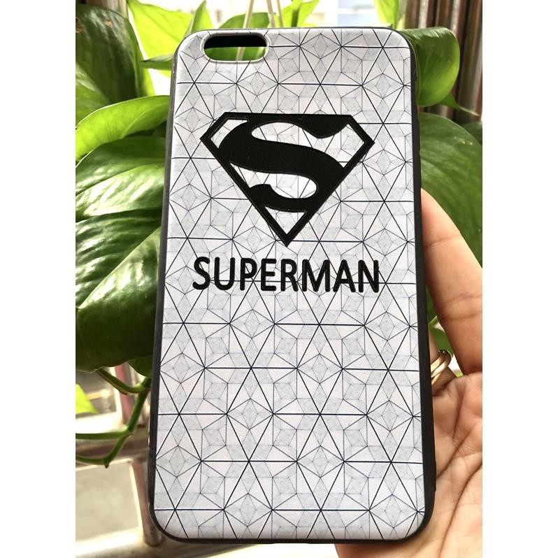 [HCM-Hàng sẳn] ỐP DẺO SUPER MAN cho  IPHONE 6+/6s+