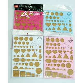 Khuôn làm tranh giấy xoắn quilling
