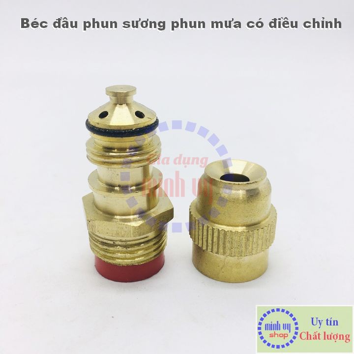 Béc đầu phun sương phun mưa có thể điều chỉnh bán kính tưới- béc tưới tự động