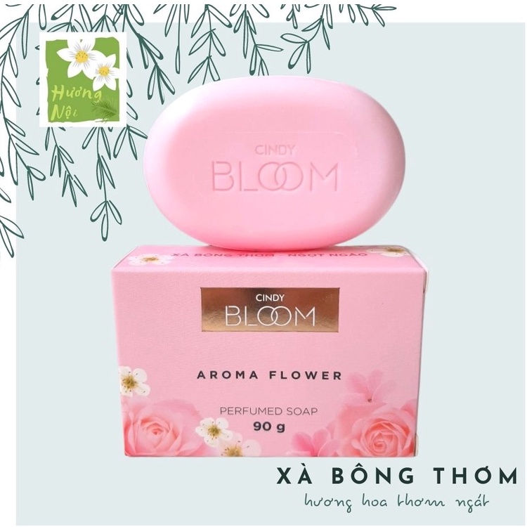 Xà bông thơm Cindy Bloom Aroma Flower 90g hương thơm ngọt ngào