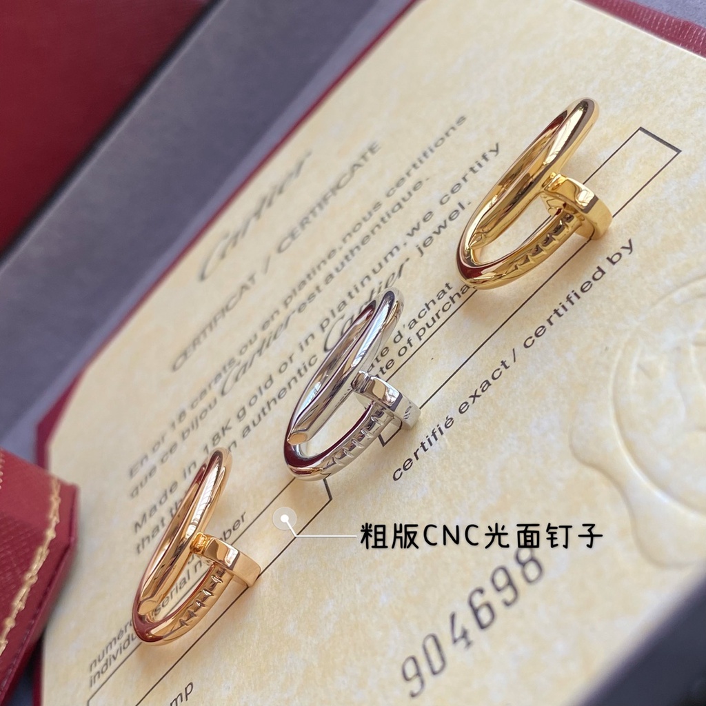 Nhẫn thời trang nữ cao cấp Cartier với thiết kế sành điệu, thanh lịch và cá tính