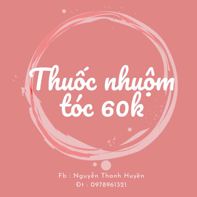 Thuốc nhuộm tóc 60k