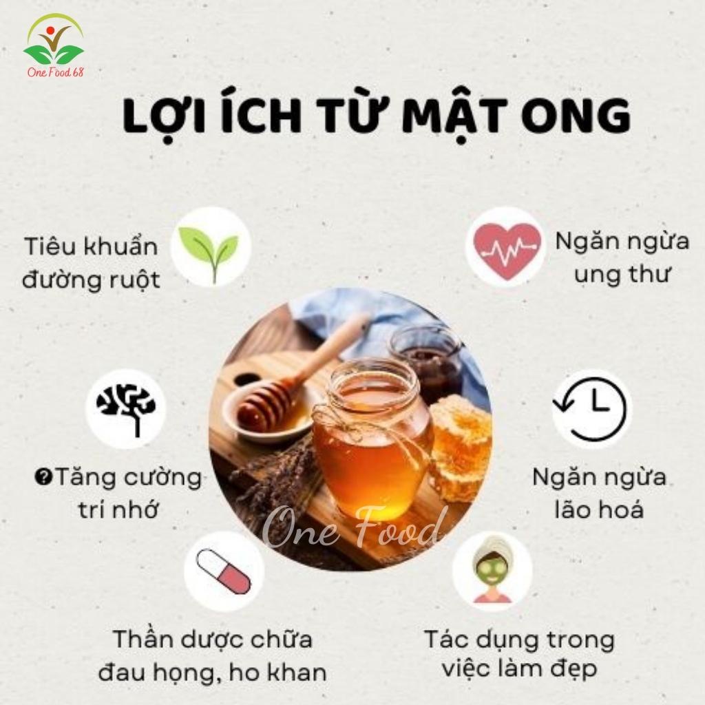 Mật Ong Nguyên Chất Hoa Cà Phê, Mật Ong Rừng Chuẩn Loại 1 Thơm Ngon Đặc Sánh, Onefood68