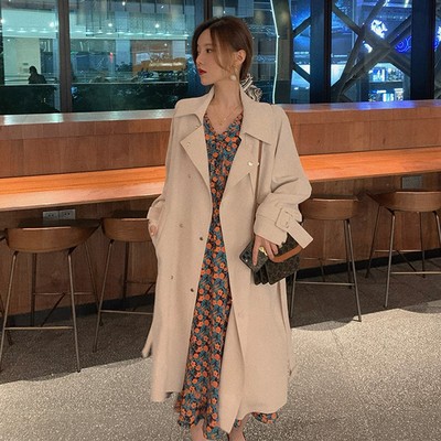 Ảnh thật 5 hình cuối-HC483.Áo trendcoat thời trang thu đông phong cách Hàn Quốc