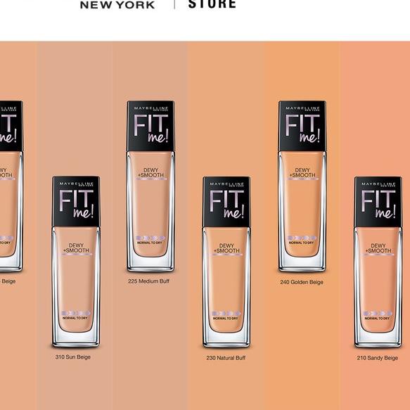 (Hàng Mới Về) Kem Nền Dạng Lỏng Maybelline Fit Me! Dewy + Mềm Mượt Bền Màu Suốt 24 Giờ | BigBuy360 - bigbuy360.vn