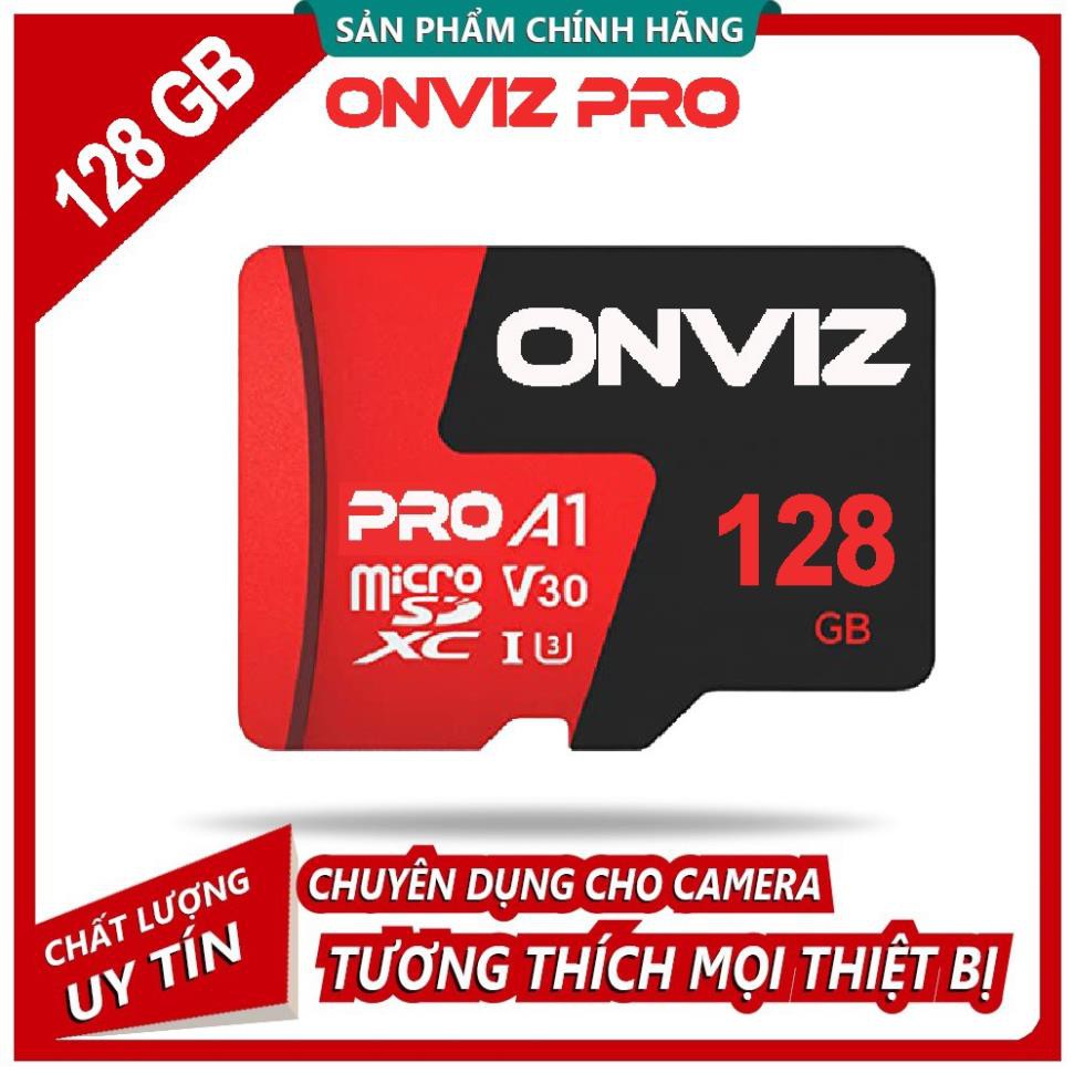 Thẻ nhớ ONVIZ Pro A1 class 10 U3 64/32 Gb dùng các loại camera như onvizcam, ezviz, imou...