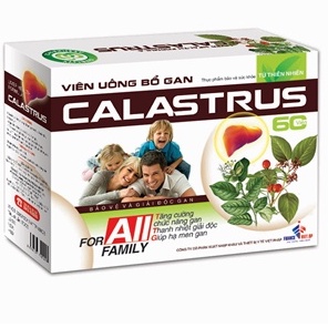 CALASTRUS – Hỗ trợ giải độc gan, thanh nhiệt, tăng cường chức năng gan, giúp ăn ngon (60 viên)