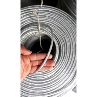 Dây cáp phi 8 bọc nhựa 100m