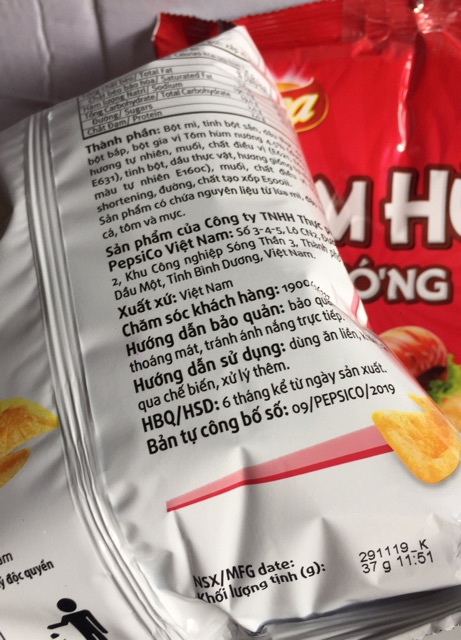 Snack POCA vị TÔM HÙM NƯỚNG (37gr)